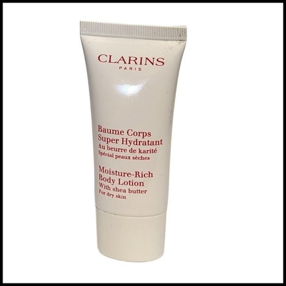 Clarins Moisture-Rich Body Lotion with Shea Butter  0.9‎ oz. Travel size
